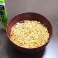 居酒屋まるみ's cooksnap of when they made チキンラーメンmini“ を山葵風味で.
