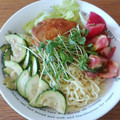 づぃんこ's cooksnap of when they made ズッキーニと焼き豚の冷やし中華.