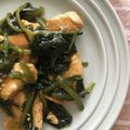 ぴあの＊'s cooksnap of when they made 体もポカポカ♪鶏肉と白菜のうま煮.