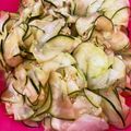 あやかず1022's cooksnap of when they made 作り置き♪ひらひらズッキーニのナムル♪.