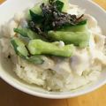 ケコハル's cooksnap of when they made ｍ豆腐ときゅうりの塩昆布ごま油丼.