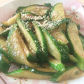 FUHAKKY's cooksnap of when they made きゅうりのオイスターソース炒め.