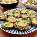 Superlittleboo's cooksnap of when they made ◎しいたけの味噌マヨチーズ焼き◎.