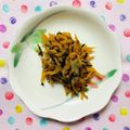 チェックのミニくま's cooksnap of when they made 人参の海苔キムチ和え.