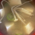 snow012's cooksnap of when they made オクラとえのきのとろとろお味噌汁.