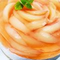 なみっちのご飯便り's cooksnap of when they made 桃のヨーグルトムースケーキ.