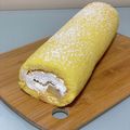 キンプリ's cooksnap of when they made クリスマスに！米粉のロールケーキ.