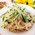 ゆるмαмα's cooksnap of when they made 簡単♪きゅうりとツナの冷製みそマヨパスタ.