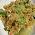 チぃ〜's cooksnap of when they made 鮭と大葉の和風チャーハン.