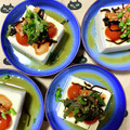 ふたごゆき's cooksnap of when they made おひとりさまのキムチトマトでおつまみ冷奴.