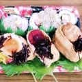 私市ビッキーズ津門巳's cooksnap of when they made 助六弁当→転生→キツネ3匹(稲荷寿司).
