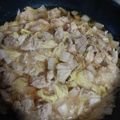 Gacky's cooksnap of when they made 鶏もも肉と白菜の煮物.