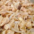 Hしぽ's cooksnap of when they made 鶏もも肉☆しょうが焼き.