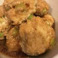 すみっこぐらしちゃん's cooksnap of when they made ふんわりミルクつくね.