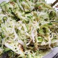 クックNYLZDF☆'s cooksnap of when they made 作り置き♪ひらひらズッキーニのナムル♪.