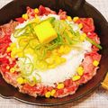 yyyui♡'s cooksnap of when they made ペッパーランチ風♪ガーリックビーフライス.