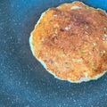 hinamama❁'s cooksnap of when they made ふわっふわのお好み焼き風山芋鉄板*.