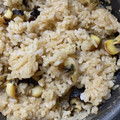snowy08's cooksnap of when they made サザエの炊き込みご飯.