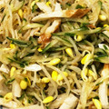 やえまりも's cooksnap of when they made もう１品★もやしとちくわのごまだれサラダ.