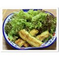 ゆけり３兄弟's cooksnap of when they made **ナス★鶏ガラスープの素で唐揚げ**.
