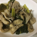 YUZU8120's cooksnap of when they made 簡単☆小松菜☆竹輪☆揚げ☆キノコの旨煮.