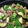 さのまる☆'s cooksnap of when they made 簡単♪ピーマンとナスと豚肉のスタミナ炒め.