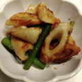 む〜らん♪'s cooksnap of when they made 絶品☆ちくわとにんにくの芽の味噌バタ炒め.