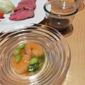 tmgefumi's cooksnap of when they made エビとオクラのコンソメゼリー.