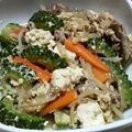のちぞう's cooksnap of when they made 男のゴーヤチャンプルー.