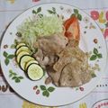 mmameco's cooksnap of when they made 簡単※塩こしょうのみあっさり豚ステーキ♪.