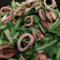 クックJRVP87☆'s cooksnap of when they made 超簡単！イカと小松菜のバター醤油炒め！！.