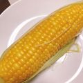 クックFWRJNF☆'s cooksnap of when they made 皮付で美味しいとうもろこしの茹で方レンジ.