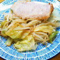 プルンバゴ's cooksnap of when they made 簡単！豚肉とキャベツの蒸し焼き☆.