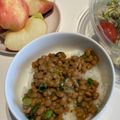 まいもぐ2020's cooksnap of when they made ❀バターが癖になる☆納豆ご飯《NKG》❀.