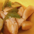 クックS5N2AF☆'s cooksnap of when they made 鶏むね肉となすの柚子こしょう照り焼き.