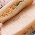 こずっぺ's cooksnap of when they made おひとりさまのポテサラリメイクサンド.