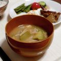 チコリママ's cooksnap of when they made 取れない野菜は味噌汁で(*˙˘˙*)ஐ.