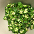 りんりん☆★☆★'s cooksnap of when they made 5分で完成！さっぱりオクラの白だし和え.