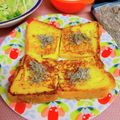 へい♡ゆー♡'s cooksnap of when they made フレンチトーストにとろろ昆布.
