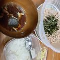 Ｏｓｓａｎ's cooksnap of when they made 鯖のつけ麺そば.