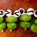 keiko1211's cooksnap of when they made 超簡単お弁当かわいい枝豆カエル.