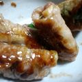 ダビデ's cooksnap of when they made エリンギの豚肉まきオイスターソース味付け.