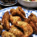 クリーピングタイム☆'s cooksnap of when they made 鶏むね肉の青海苔とチーズのパン粉焼き♩.
