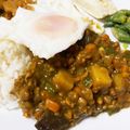 hirose3939's cooksnap of when they made 茄子入りキーマカレー.