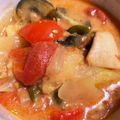 SmileMommy's cooksnap of when they made 塩麹鶏と彩り野菜のトマトシチュー.
