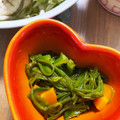 あたむ❤189's cooksnap of when they made 簡単☆ピーマンと人参のめかぶあえ♪.