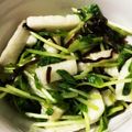 ☆なみへい's cooksnap of when they made 豆苗と長芋の塩昆布あえ.