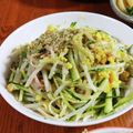 低カロ探検隊's cooksnap of when they made もやしとキュウリの中華風酢の物.