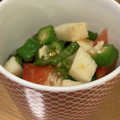 ねみねみ's cooksnap of when they made ＊オクラとトマトと長いものさっぱり和え＊.