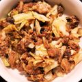 milestone★'s cooksnap of when they made さば缶と春キャベツの味噌炒め.